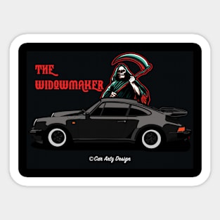 930 Turbo "Widowmaker" Black Sticker